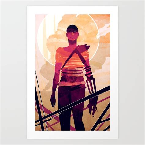 Furiosa is Furious Art Print by Micaela Dawn | Society6