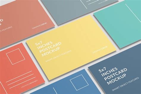 Free Postcard Mockup Template - FREE PRINTABLE TEMPLATES