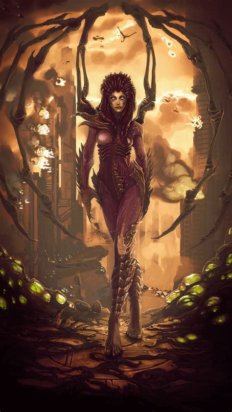 Sarah Kerrigan - Queen Of Blades by Vexod14 on DeviantArt