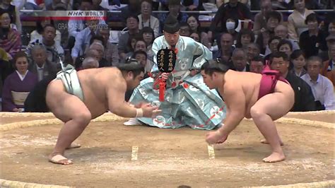 GRAND SUMO November 2016 Day 1 Highlights - YouTube