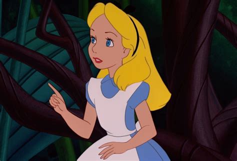 Disney Alice In Wonderland Alice Falling