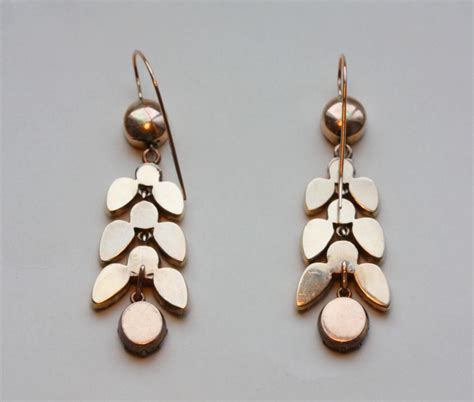 garnet earrings - Inez Stodel