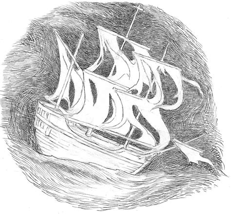 Ghost Ship Drawing at PaintingValley.com | Explore collection of Ghost Ship Drawing