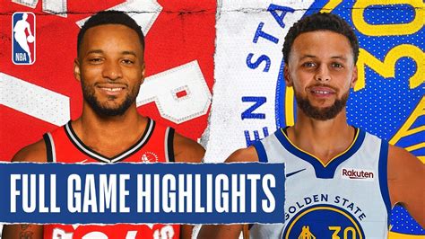 RAPTORS AT WARRIORS | FULL GAME HIGHLIGHTS | March 5, 2020 - YouTube