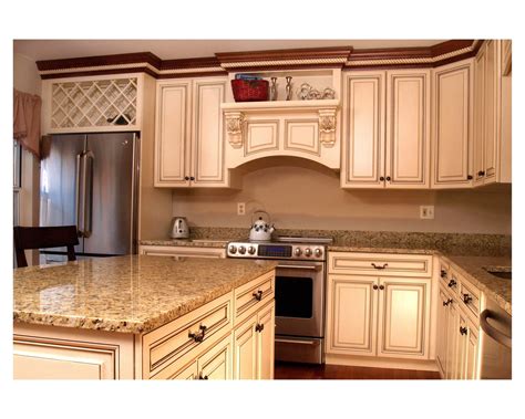 Kitchen Cabinet Refacing Gallery | Kitchen Saver | Antique white kitchen, Custom kitchen remodel ...