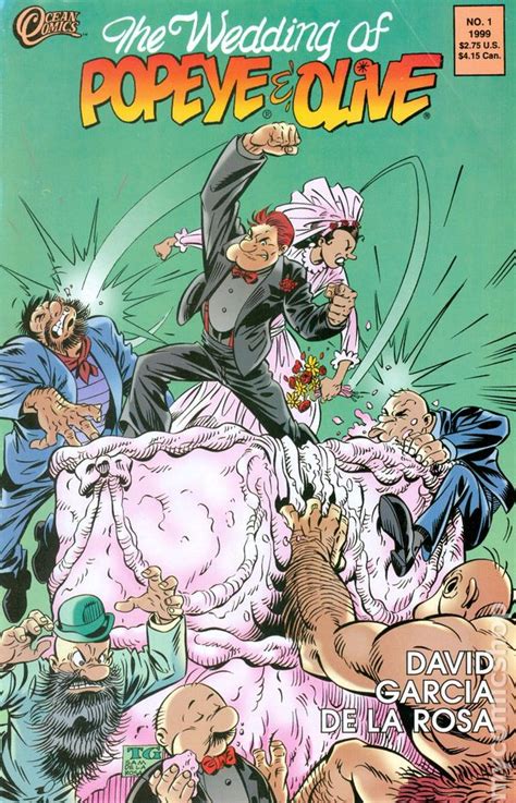 Wedding of Popeye and Olive Oyl (1999) comic books