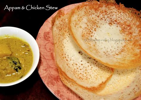 Appam & Chicken Stew - Indian Breakfast - Shanaz Rafiq Recipes