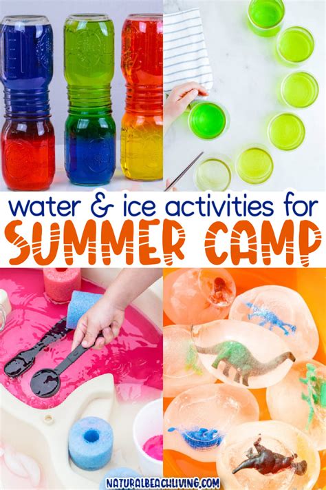 Water and Ice Summer Camp Activities - Natural Beach Living