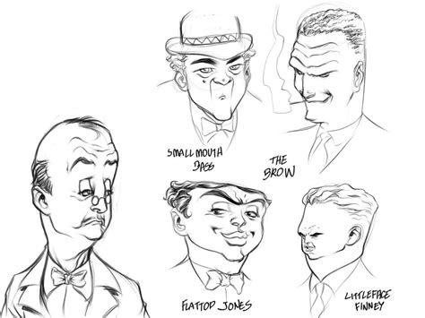 Dick Tracy Villains by julioferreira on DeviantArt