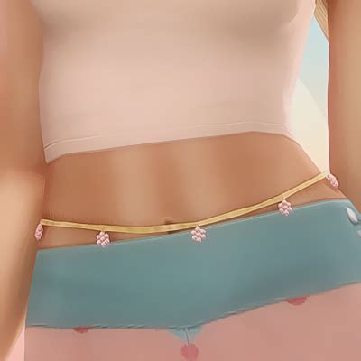 The Sims 4 Flower waist-chain 1.91.186 Download on ModfouU.com