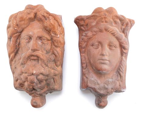 Sold Price: PAIR OF WALL VASES, ARCHAEOLOGICAL STYLE - January 2, 0122 3:00 PM CET