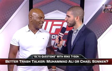 Mike Tyson and Ariel Helwani | FanMMA