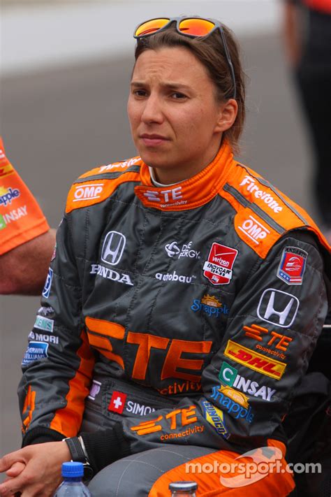 Simona de Silvestro, Andretti Autosport Honda at Indy 500