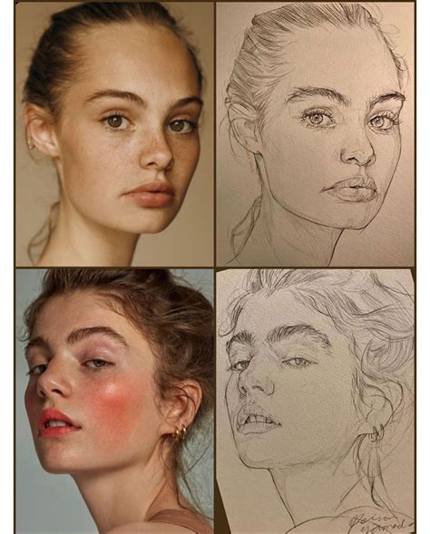 how to draw portraits – tutorials and ideas | Sky Rye Design