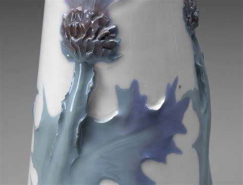 Jacksons - Art Nouveau Thistle Vase - Karl Lindström