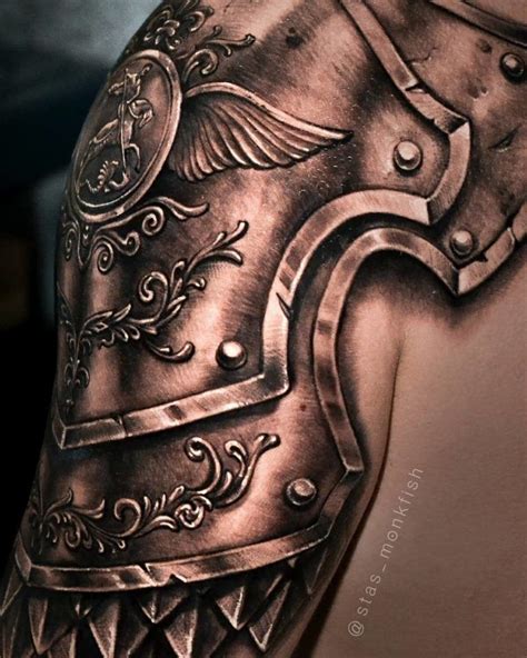 101 Incredible Armor Tattoo Designs You Need to See! | Outsons | Men's ...