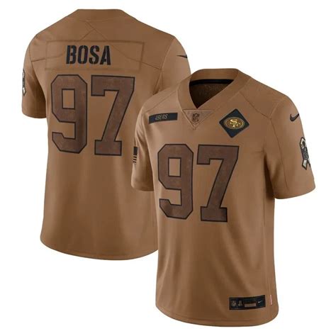 Nick Bosa San Francisco 49Ers 2023 Salute To Service Jersey – Brown – Klein Studio