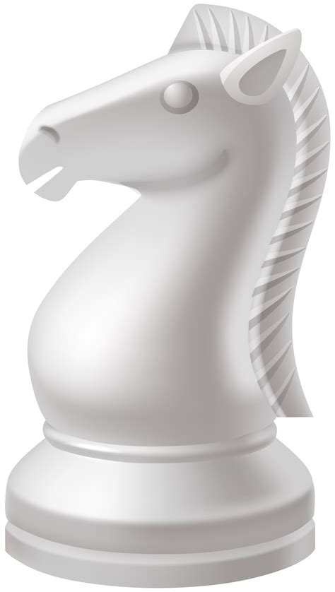 Knight White Chess Piece PNG Clip Art - Best WEB Clipart