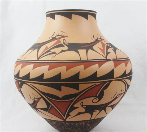 Native American, Zuni Pottery by Acclaimed Artist Anderson Peynetsa, #1186-Sold | Zuni pottery ...