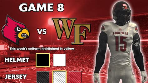 Louisville football uniform report: What the Cards are wearing against ...