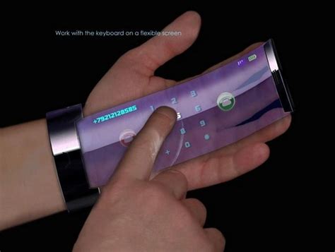 Rollerphone- Bracelet concept phone | WordlessTech | Concept phones ...