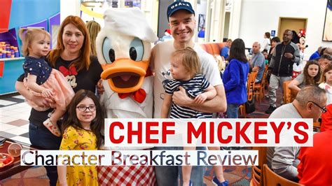 Chef Mickey's Breakfast Review & Character Meet | Disney's Contemporary Resort Orlando Florida ...