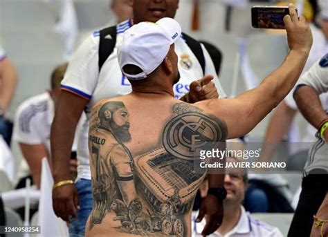 Real Madrid Tattoo Photos and Premium High Res Pictures - Getty Images