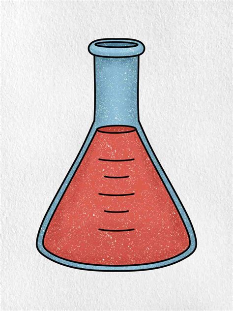 Discover 134+ conical flask drawing best - seven.edu.vn