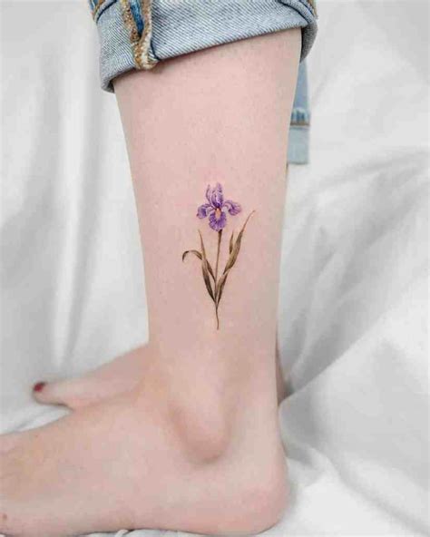 10 Best Iris Tattoo Designs and Meanings - HowLifeStyles