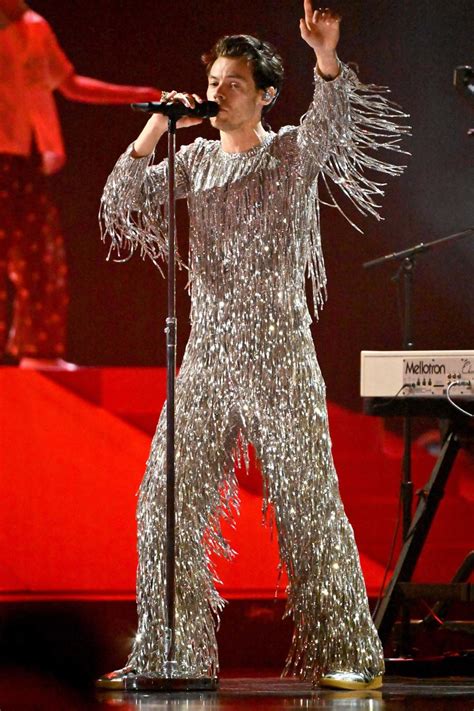 Sparkles! Sequins! Fringe! Every Outfit Harry Styles Wore at the 2023 ...