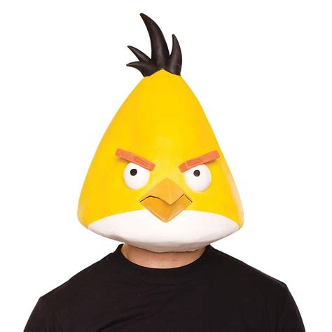 Angry Birds Yellow Latex Costume Mask - Walmart.com - Walmart.com