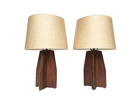 Mid-Century Hand-Crafted Table Lamps in the Style of Laurel Lamp Co. - a Pair on Chairish.com ...
