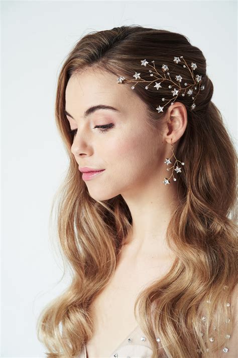 Add some Swarovski Crystal sparkle to your look with this constellation-inspired wedding ...