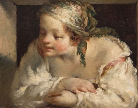 Jean-François Millet, Young Woman, 1844-45 1/27/18 #artinstitutechi | Jean francois millet, Art ...