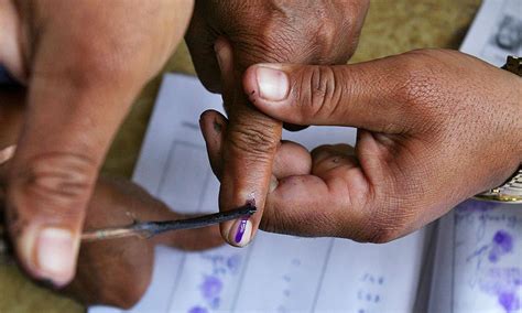 In India, show the finger after voting, get cheaper gas and food ...