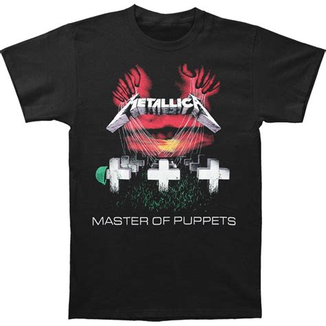 Metallica Men's Master Of Puppets T-shirt Large Black - Walmart.com