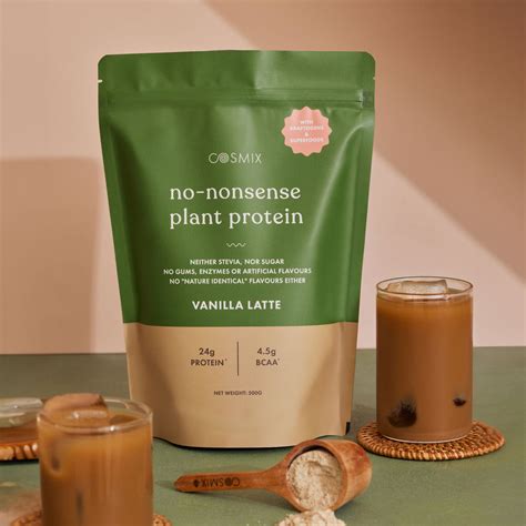 Buy No-Nonsense Plant Protein - Vanilla Latte – Cosmix