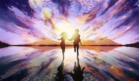 Kimi ni Todoke: Sunset Run - HD Anime Wallpaper by jakejk