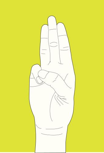 Oath Hand Gesture Stock Illustration - Download Image Now - iStock