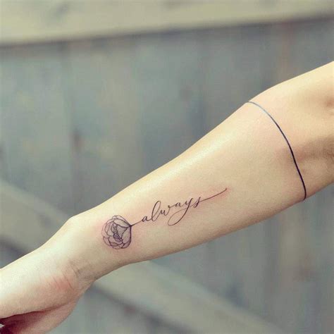 50 Incredible Always Tattoo Ideas and Designs