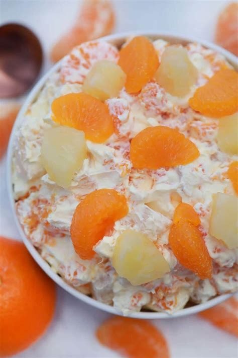 Creamsicle Mandarin Orange Salad with Vanilla Pudding | Recipe | Fruit ...