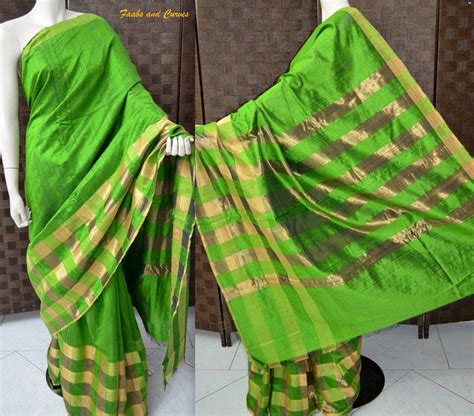 Pure Dupioni Silk Saree with Chequred jerry weaving Dupioni Silk, Jerry, Tie Dye Skirt, Silk ...