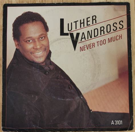 Luther Vandross – Never Too Much (1983, Paper Labels, Vinyl) - Discogs