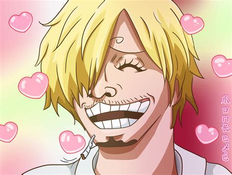 Sanji-san! Wait for it... Fan Art by monkey.e | Fan art, One piece images, Monkey d luffy