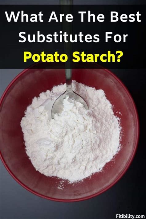 7 Best Potato Starch Alternatives for Baking and Cooking Recipes - Fitibility