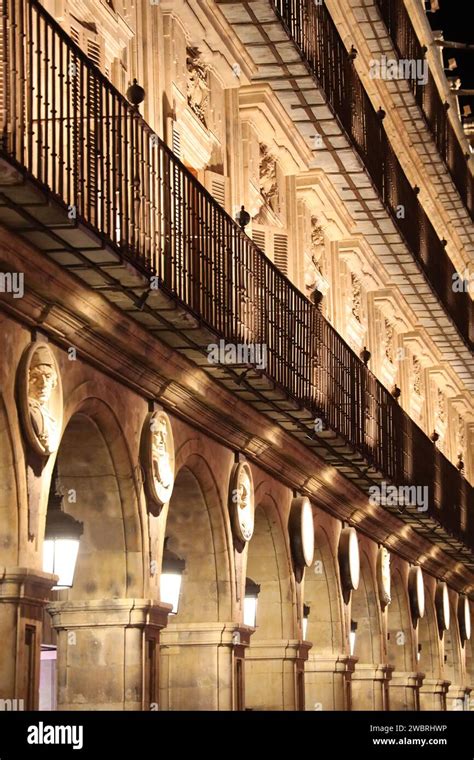 Salamanca.The Golden city- La Dorada. La Plaza Mayor.Architecture of Churriguera,Gothic ...