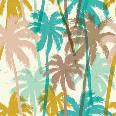 Tropical summer print with palm. 299015 Vector Art at Vecteezy