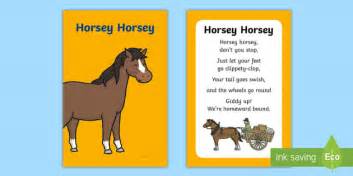 Horsey Horsey Nursery Song | IKEA Tolsby/Fiestad Frame