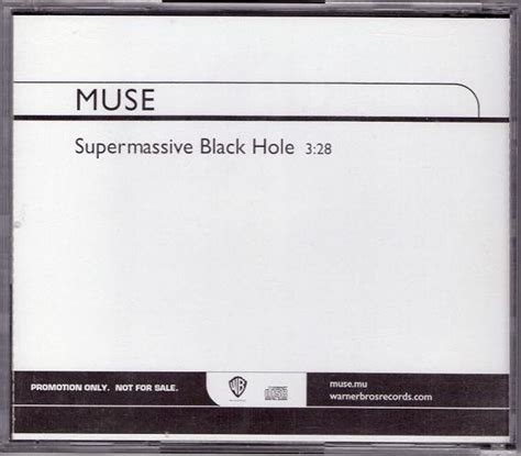 Muse - Supermassive Black Hole (2006, CD) | Discogs