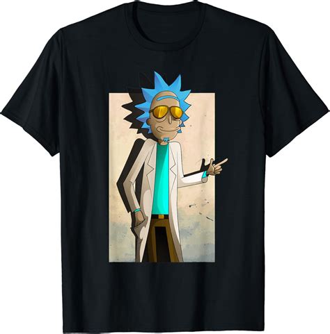 Rick and Morty Shirt Cool Rick of Ricklantis T-Shirt T-Shirt : Amazon ...